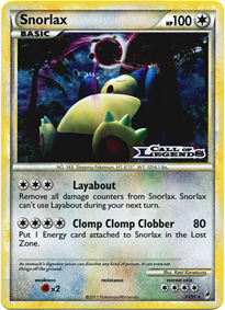 Snorlax 33/95 Pokemon League Promo