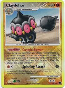 Promo Claydol Pokemon League Promo 2009-2010