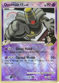 Promo Dusknoir Pokemon League Promo 2009-2010