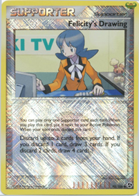 Promo Felicitys Drawing Pokemon League Promo 2009-2010