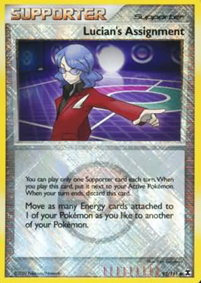 Promo Lucians Assignment Pokemon League Promo 2009-2010