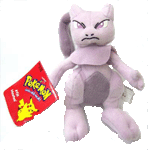mewtwo #150 plush by hasbro with tags