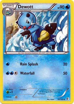 Dewott 40/149 Uncommon