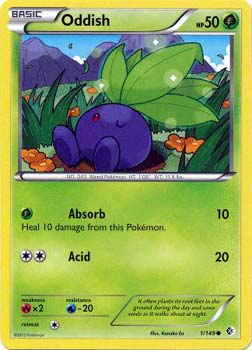 Oddish 1/149 Common