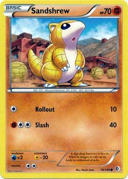 Sandshrew 78/149 Common