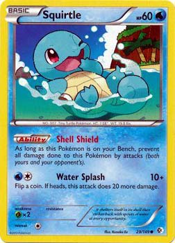Squirtle 29/149 Common