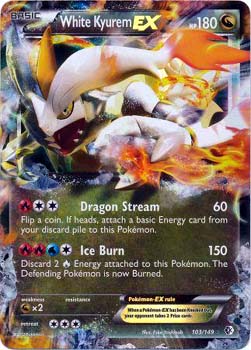 White Kyurem EX 103/149