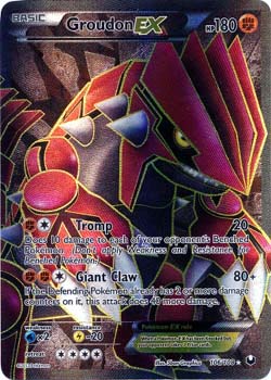 Groudon EX 106/108 Full Art