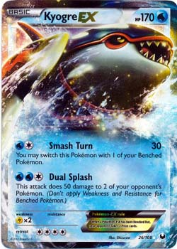 Kyogre EX 26/108