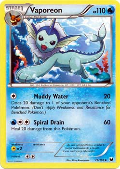 Vaporeon 25/108