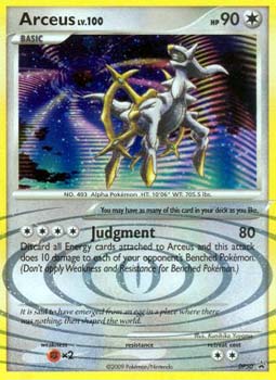 Arceus DP50 Holo Rare Diamond & Pearl Promos Pokemon Promo Cards