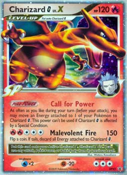 Charizard G LV.X DP45 Ultra Rare Diamond & Pearl Promos Pokemon Promo Cards