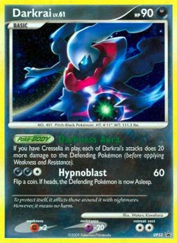 Darkrai DP52 Holo Rare Diamond & Pearl Promos Pokemon Promo Cards