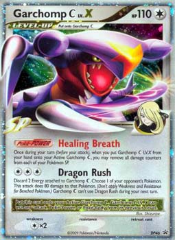 Garchomp C LV. X DP46 Ultra Rare Diamond & Pearl Promos Pokemon Promo Cards