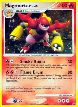 Magmortar DP20 Holo Rare Diamond & Pearl Promos Pokemon Promo Cards