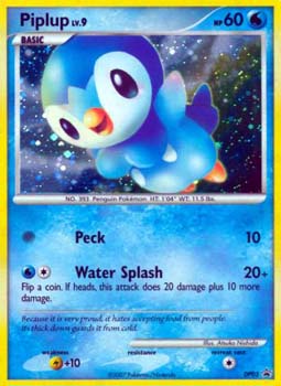 Piplup DP03 Holo Rare Diamond & Pearl Promos Pokemon Promo Cards