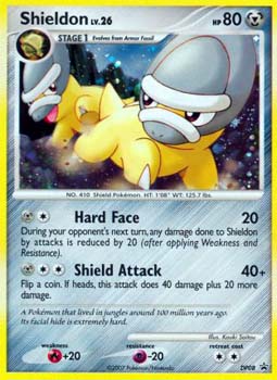 Shieldon DP08 Holo Rare Diamond & Pearl Promos Pokemon Promo Cards