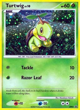 Turtwig DP01 Holo Rare Diamond & Pearl Promos Pokemon Promo Cards