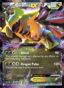 Pokemon Trading Card Game Giratina EX 92/124 Holo Rare Black & White Dragons Exalted
