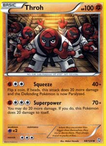 Pokemon Trading Card Game Throh 68/124 Uncommon Black & White Dragons Exalted