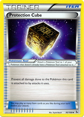 Pokemon Trading Card Game Protection Cube 95/106 Uncommon Trainer XY Flashfire Pokemon