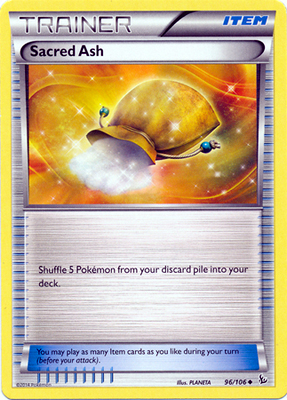 Pokemon Trading Card Game Sacred Ash 96/106 Uncommon Trainer XY Flashfire Pokemon