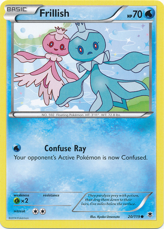 Pokemon Trading Card Game Frillish 20/119 Common
