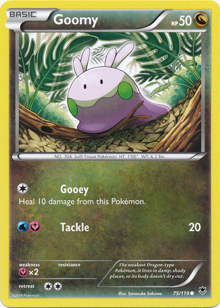 Pokemon Trading Card Game Goomy 75/119 Common