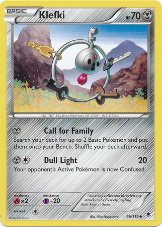Pokemon Trading Card Game Klefki 66/119 Uncommon