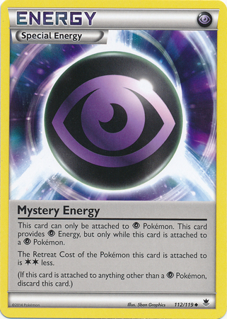 Pokemon Trading Card Game Mystery Energy 112/119 Uncommon