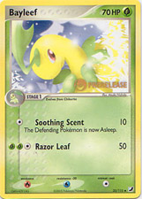 Bayleef Prerelease ex unseen forces