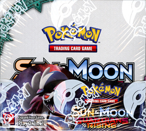 Pokemon Sun & Moon Guardians Rising Booster Box Pokemon Sealed Products 