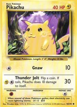 Jumbo Pikachu pokemon promo