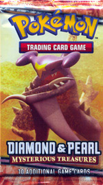 Mysterious Treasures Pokemon Cards EX Diamond & Pearl  Booster Packs