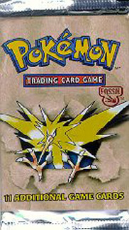 Pokemon Cards Fossil Unlimited  Booster Packs