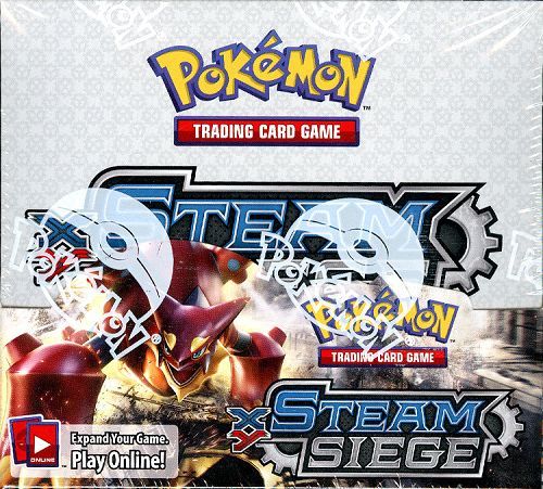 Pokemon XY11 Steam Siege Booster Box Pokemon Sealed Products 