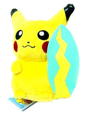 Plush Pokemon Pikachu Surfing Mini