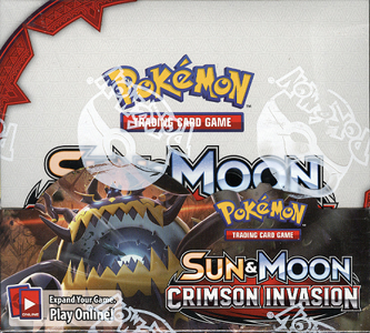 Trading Card Game Pokemon Crimson Invasion                                                      Booster Box