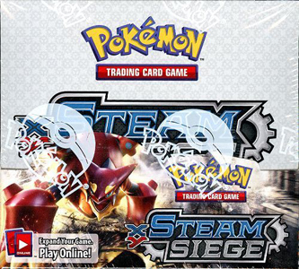 Trading Card Game XY Steam Siege Sealed Box