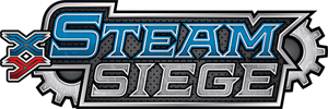 Pokemon Sun & Moon Steam Siege Logo