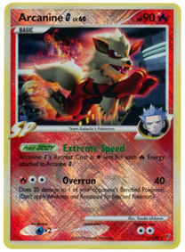 Arcanine G Pokemon League Promo
