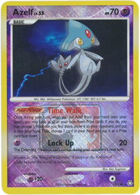 Azelf league promo Legends Awakened Series