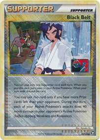 Black Belt - 85/102 - League Promo - Pokemon League/Organized Play Promos