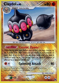 Promo Claydol Pokemon League Promo 2009-2010