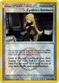 Cynthia's Guidance - 136/147- League Promo - Pokemon League/Organized Play Promos