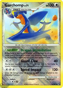 Garchomp - 5/147 - 2010 Nationals League Promo