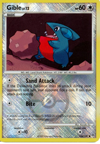 Gible - 106/147 League Promo