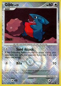 Gible (Staff) - 106/147 League Promo