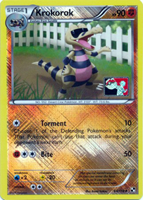 Krokorok - 64/114 - League Promo - Pokemon League/Organized Play Promos