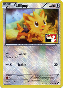Lillipup - 81/114 - League Promo - Pokemon League/Organized Play Promos